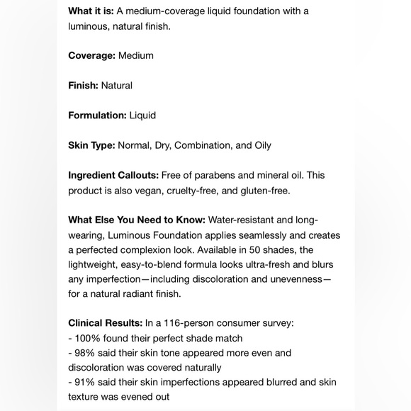 NEW Anastasia Beverly Hills Luminous Foundation Color 332C - Picture 4 of 4